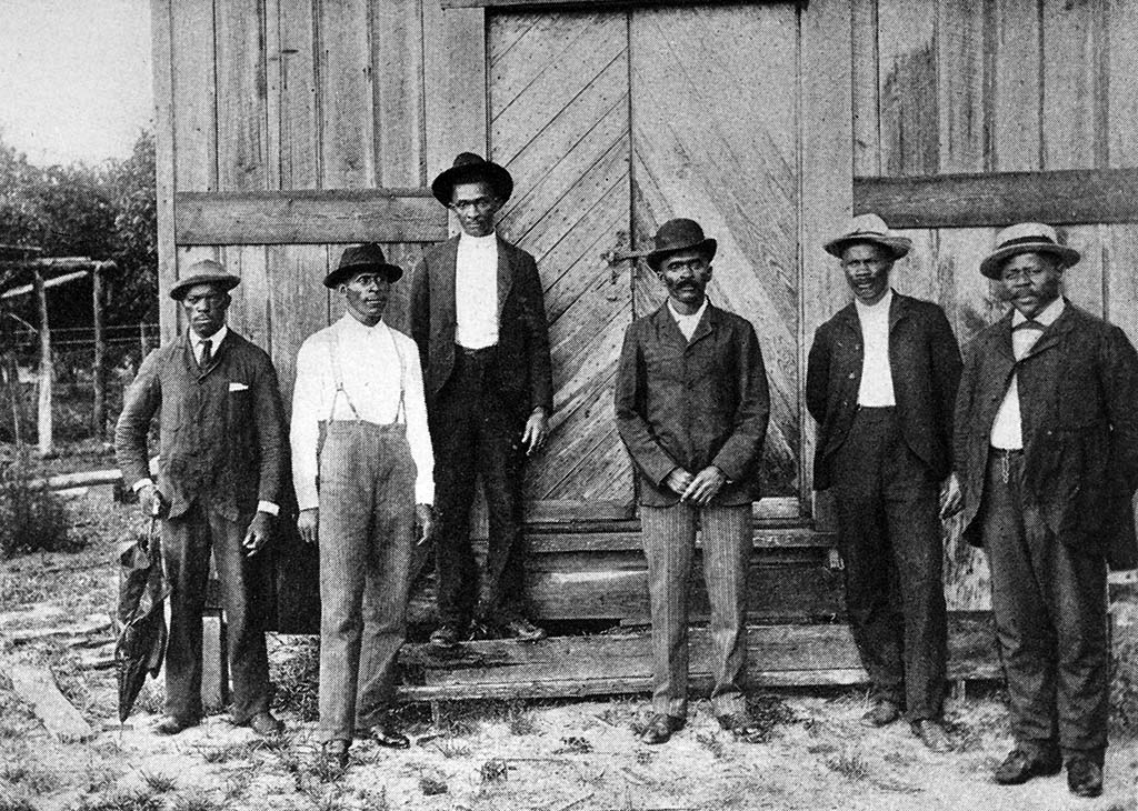 Eatonville City Council members in 1907.
Courtesy New York Public Library.
